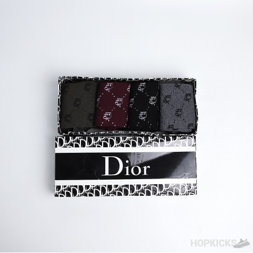Dior Socks (Pack of 4)